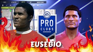 FIFA 22 Eusebio Pro Clubs Creation [upl. by Gnap]