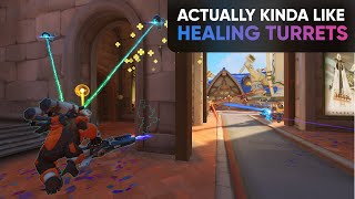 Healing Symmetra Is kinda nice  Overwatch Experimental [upl. by Elletse]