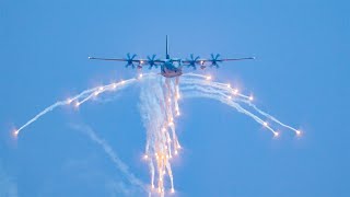 Indian Air Force C130J Super Hercules IN ACTION  DEPLOYING COMMANDOS [upl. by Atworth]