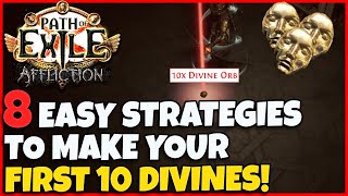 POE 323 8 Simple Currency Strategies to Make Your First 10 Divines With ANY Build [upl. by Syst]