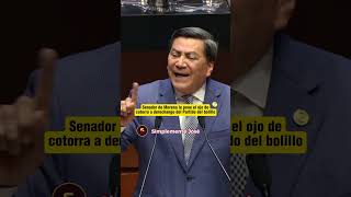 Senador de Morena le pone el ojo de cotorra a derechango del Partido del Bolillo shorts [upl. by Gorlicki]