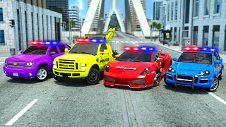 Meet New Police Cars Sergeant Lucas  Wheel City Heroes WCH  cartoons for children [upl. by Enidaj]