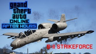 GTA Online B11 Strikeforce A10 Warthog GameplayCustomization After Hours Update Dripfeed [upl. by Elay]