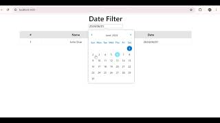 Date 📅 picker Using React Js [upl. by Lennor]