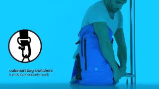 Pacsafe Venturesafe X30 AntiTheft Adventure Backpack  on eBagscom [upl. by Myca613]