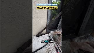 Micro Channel Drain  Pool Deck Drain  Tampa Yard Drainage [upl. by Iilek]