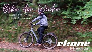 Bike der Woche  Kalkhoff Entice 5B Advance Trekking EBike [upl. by Ynnattirb]