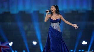 Nicole Scherzinger Disney Mulan quotReflectionquot Live Coronation Concert [upl. by Kelwunn981]