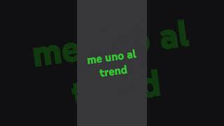 me uni al trend [upl. by Alameda973]