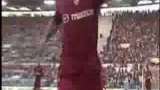 Francesco Totti  RomaLazio 11 amazing cameraman [upl. by Aed133]