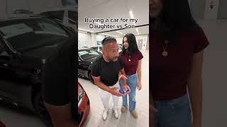 BUYING A CAR FOR MY DAUGHTER VS SON 😂 [upl. by Olly]