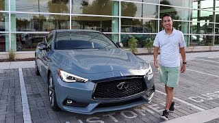 REVIEW of My 2021 Infiniti Q60 Red Sport 400  This car is AWESOME [upl. by Novia]