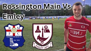 EMLEY ARE IN THE FINAL Rossington Main Vs Emley [upl. by Kimitri]