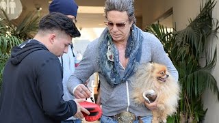 Mickey Rourke Chats About His Upcoming Boxing Match [upl. by Beaston]