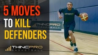 Top 5  DEADLY Basketball Moves to KILL Your Defender and Score More Points [upl. by Jocelyne]