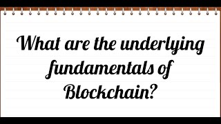 Ep003  Fundamentals of Blockchain [upl. by Compton68]