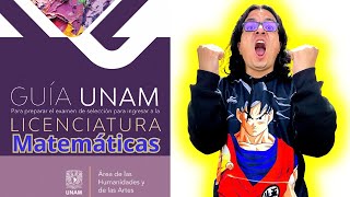 🎁 Guia UNAM 2024 Área 4  MATEMÁTICAS  Super HACKS [upl. by Carson]