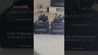 Shimano Ultegra 14000 XTE carp fishing reels Unboxing 2024 [upl. by Dannel]