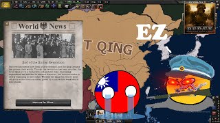 Surviving as Qing China in HOI4 The Great War Redux and CRUSHING the KMT [upl. by Edelman518]