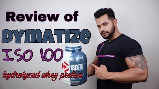 DYMATIZE ISO100 REVIEW  ISO100  HINDI [upl. by Maite150]