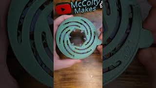 3D Printed Archimedean Spiral Iris [upl. by Bilicki921]