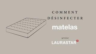 Comment nettoyer et désinfecter votre matelas – avec Laurastar IZZI [upl. by Ahtera553]