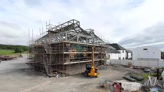 Upping the Ardbeg  watch how the new stillhouse took shape [upl. by Noby]