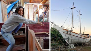 The BEST decision we made in this BOAT RESTORATION — Sailing Yabá 142 [upl. by Nomahs222]