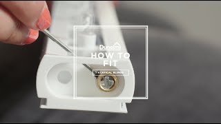 Dunelm  How to Fit Vertical Blinds [upl. by Chadbourne]