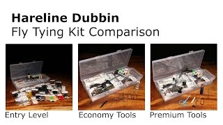 Hareline Dubbin Fly Tying Kit Comparison Review  AvidMax [upl. by Dnaleel721]