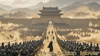 War Movie The useless emperor is secretly a kung fu master defeating 400000 rebels kungfu [upl. by Litsyrk]