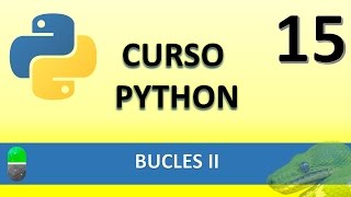 Curso de Python Bucles II Bucle For Vídeo 15 [upl. by Ahsekal272]