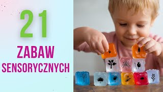 POMYSŁY NA ZABAWY SENSORYCZNE DLA DZIECI Z AUTYZMEM I NIE TYLKO [upl. by Alios]