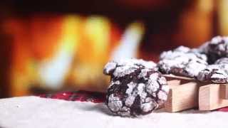 Almond and Chocolate Crinkle Cookies [upl. by Onivla]