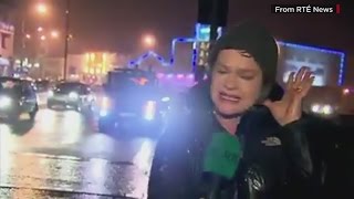 NOW TRENDING Teresa Mannions storm coverage goes viral [upl. by Hicks414]