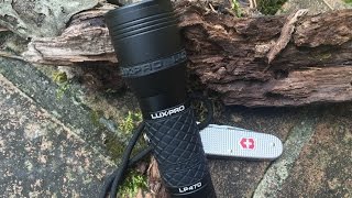 LUXPRO LP470 TACTICAL FLASHLIGHT REVIEW [upl. by Marlen]