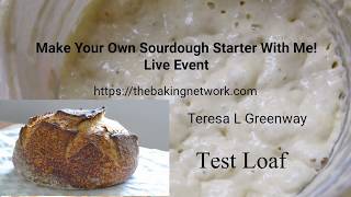 Day 12 Bake Sourdough Bread Today Test Loaf  PART 1 [upl. by Llert]