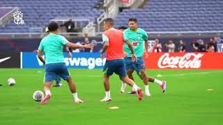 CONFIRA ÚLTIMO TREINO PARA BRASIL X ESTADOS UNIDOS [upl. by Florette]