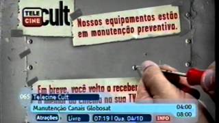 Manutenção Canais Globosat 04102006 [upl. by Eive]