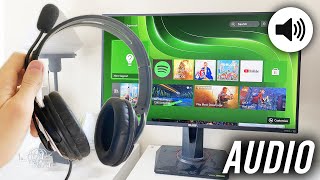 How To Get Xbox Audio Through Headset amp Not TV  Full Guide [upl. by Stedman419]