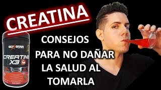 Creatina Consejos para no dañar la salud al tomarla [upl. by Jared]