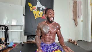 Home ab workout BrolyGainz007 Dodeezfitness [upl. by Llenaj]