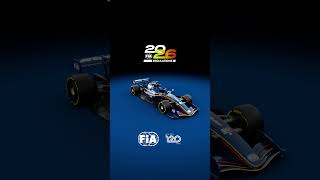 Unveiling the face of the 2026 FIA Formula 1 car✨ f1 FIA [upl. by Neerol]