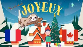 🎁 Joyeux 🎅 lelfe de Noël  dessin animé pour enfants en français 🇨🇵 [upl. by Solakcin471]