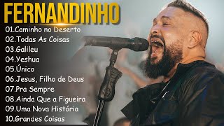 Caminho No Deserto Todas As Coisas FERNANDINHO  Canções Gospel que Elevam a Fé em Deus gospel [upl. by Sapowith]