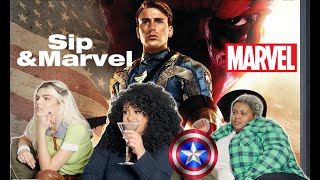 CAPTAIN AMERICA THE FIRST AVENGER REACTION  SIP amp MARVEL [upl. by Suired]