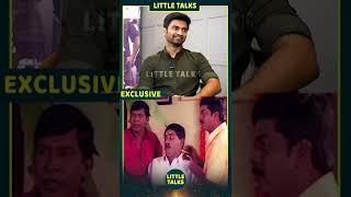 அப்பா amp Vadivelu Sir பண்ண அலப்பறை🤣Sundara Travel Setக்கு நான் போனேன்😯 Atharvaa Reveals  shorts [upl. by Esertal]