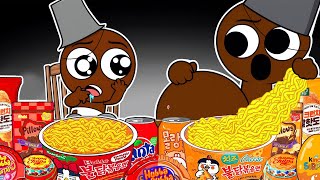 Incredibox Sprunki  BRUD Pregnant amp Baby BRUD Convenience Store Food Mukbang Animation  ASMR [upl. by Fisch]