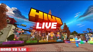 Hive Live with YOU parties games css and MORE Road to 15k [upl. by Magnusson]