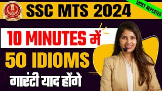 The BEST SSC MTS English Idioms and Phrases for 2024 1 [upl. by Henghold]